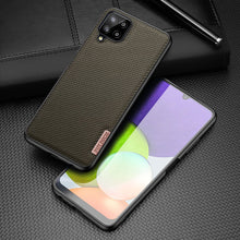 Заредете изображение във визуализатора на галерията – Dux Ducis Fino case covered with nylon material for Samsung Galaxy A22 4G green - TopMag
