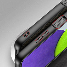 Заредете изображение във визуализатора на галерията – Dux Ducis Fino case covered with nylon material for Samsung Galaxy A22 4G green - TopMag

