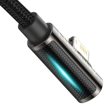 Заредете изображение във визуализатора на галерията – Baseus Legend Mobile Game Elbow Cable USB - Lightning 2,4A 1m black (CALCS-A01) - TopMag
