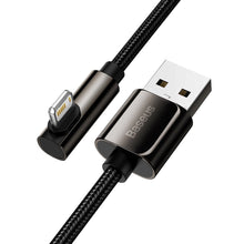 Заредете изображение във визуализатора на галерията – Baseus Legend Mobile Game Elbow Cable USB - Lightning 2,4A 1m black (CALCS-A01) - TopMag
