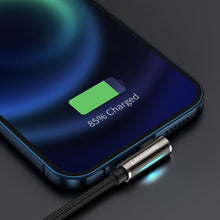 Заредете изображение във визуализатора на галерията – Baseus Legend Mobile Game Elbow Cable USB - Lightning 2,4A 1m black (CALCS-A01) - TopMag
