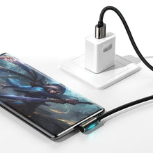 Заредете изображение във визуализатора на галерията – Baseus Legend Series Elbow Fast Charging Data Cable USB - USB Type-C 66W 1m black (CATCS-B01) - TopMag

