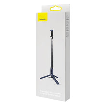Заредете изображение във визуализатора на галерията – Baseus Traveler Bluetooth Tripod Selfie Stick dark blue (ZPBL000003) - TopMag
