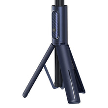 Заредете изображение във визуализатора на галерията – Baseus Traveler Bluetooth Tripod Selfie Stick dark blue (ZPBL000003) - TopMag

