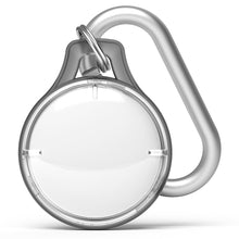 Заредете изображение във визуализатора на галерията – Rinkge Airtag Slim Case Pouch Keychain AirTag charm with carabiner black - TopMag
