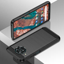 Заредете изображение във визуализатора на галерията – Carbon Case Flexible cover for Nokia X20 / X10 black - TopMag
