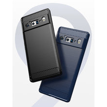Заредете изображение във визуализатора на галерията – Carbon Case Flexible cover for Google Pixel 6 Pro black - TopMag
