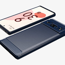 Заредете изображение във визуализатора на галерията – Carbon Case Flexible cover for Google Pixel 6 Pro black - TopMag
