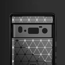 Заредете изображение във визуализатора на галерията – Carbon Case Flexible cover for Google Pixel 6 Pro black - TopMag
