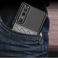 Заредете изображение във визуализатора на галерията – Thunder Case Flexible Tough Rugged Cover TPU Case for Sony Xperia 5 III black - TopMag
