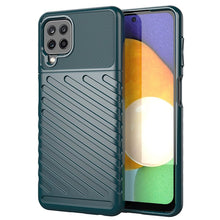 Заредете изображение във визуализатора на галерията – Thunder Case Flexible Tough Rugged Cover TPU Case for Samsung Galaxy A22 4G green - TopMag
