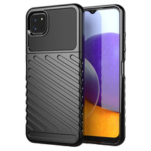 Заредете изображение във визуализатора на галерията – Thunder Case Flexible Tough Rugged Cover TPU Case for Samsung Galaxy A22 5G black - TopMag
