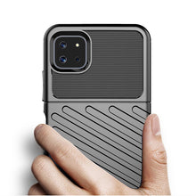 Заредете изображение във визуализатора на галерията – Thunder Case Flexible Tough Rugged Cover TPU Case for Samsung Galaxy A22 5G black - TopMag
