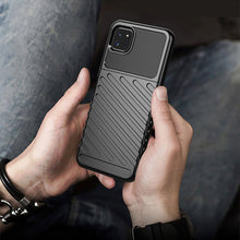 Заредете изображение във визуализатора на галерията – Thunder Case Flexible Tough Rugged Cover TPU Case for Samsung Galaxy A22 5G black - TopMag

