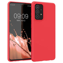 Заредете изображение във визуализатора на галерията – Silicone Case Soft Flexible Rubber Cover for Samsung Galaxy A22 4G red - TopMag
