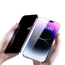 Заредете изображение във визуализатора на галерията – Tempered Glass Privacy Glass for IPHONE 15 PRO BLACK
