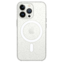 Заредете изображение във визуализатора на галерията – TEL PROTECT MagSilicone Clear Case for Iphone 13 Pro Glitter
