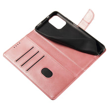 Заредете изображение във визуализатора на галерията – Magnet Case elegant bookcase type case with kickstand for Xiaomi Redmi Note 10 5G / Poco M3 Pro pink - TopMag
