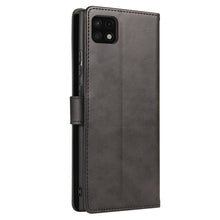 Заредете изображение във визуализатора на галерията – Magnet Case elegant bookcase type case with kickstand for Samsung Galaxy A22 4G black - TopMag
