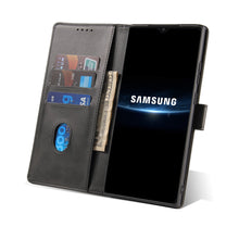 Заредете изображение във визуализатора на галерията – Magnet Case elegant bookcase type case with kickstand for Samsung Galaxy A22 4G black - TopMag
