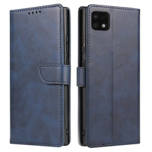 Заредете изображение във визуализатора на галерията – Magnet Case elegant bookcase type case with kickstand for Samsung Galaxy A22 4G blue - TopMag
