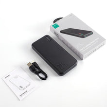 Заредете изображение във визуализатора на галерията – Joyroom power bank 10000mAh Dazzling Series 22.5W black (QP194)
