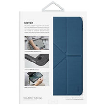 Заредете изображение във визуализатора на галерията – Uniq case Moven iPad 10 gen. (2022) blue/capri blue
