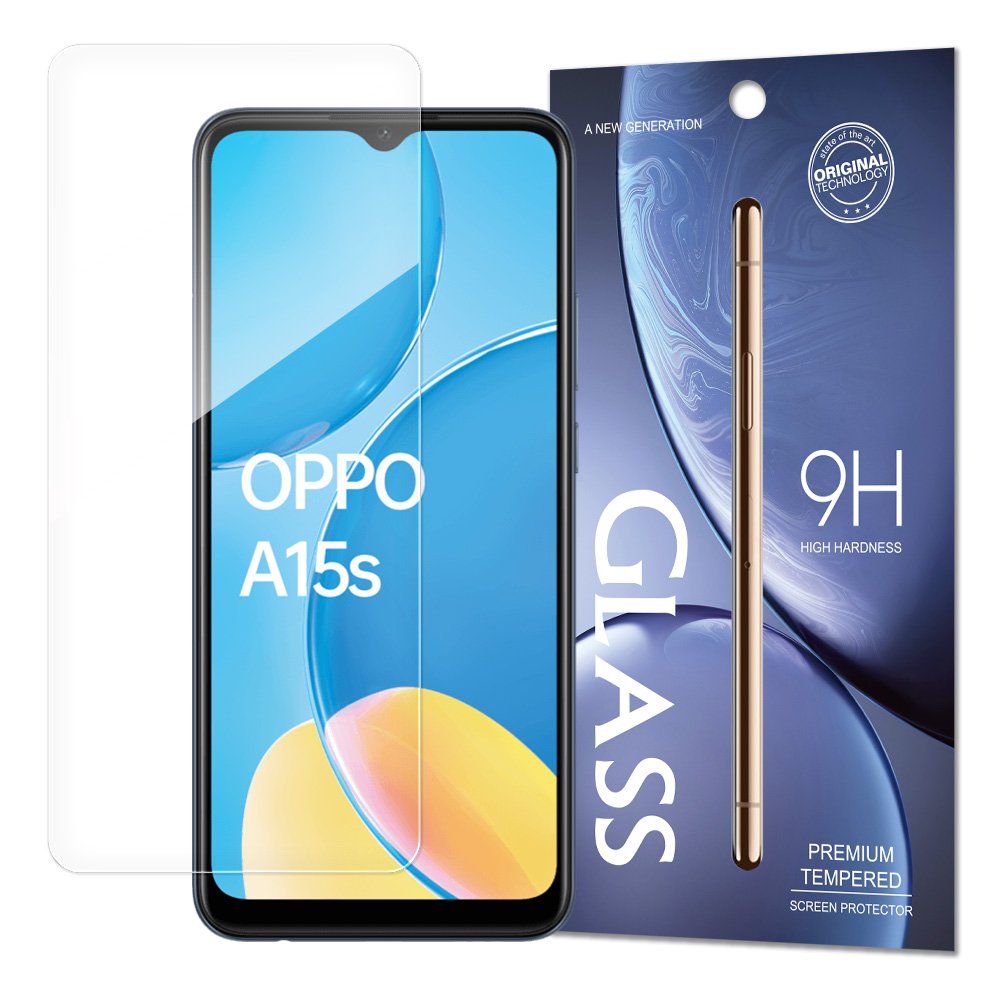 Tempered Glass 9H Screen Protector for Oppo A15s / A15 (packaging – envelope) - TopMag