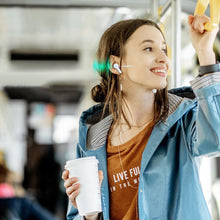 Заредете изображение във визуализатора на галерията – Tronsmart Apollo Air + TWS ANC Bluetooth 5.2 wireless earphones earbuds waterproof white (372453) - TopMag
