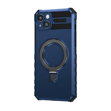 Заредете изображение във визуализатора на галерията – Tel Protect Armor Magsafe Metal Ring Case for Iphone 13 blue
