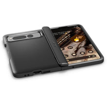 Заредете изображение във визуализатора на галерията – Spigen SLIM ARMOR PRO GOOGLE PIXEL FOLD BLACK
