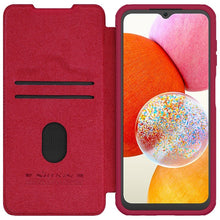 Заредете изображение във визуализатора на галерията – Nillkin Qin Pro for Samsung Galaxy A24 4G red
