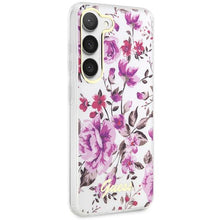 Заредете изображение във визуализатора на галерията – Guess GUHCS23SHCFWST S23 S911 white/white hardcase Flower Collection
