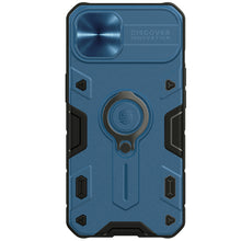Заредете изображение във визуализатора на галерията – Nillkin CamShield Armor TPU+PC for Iphone 13 blue
