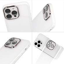 Заредете изображение във визуализатора на галерията – Protective Lens Case for Iphone 14 Pro white clear
