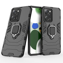 Заредете изображение във визуализатора на галерията – Ring Armor Case for Xiaomi Redmi Note 12 Pro / Poco X5 Pro 5G Armor Cover Magnetic Holder Ring Black
