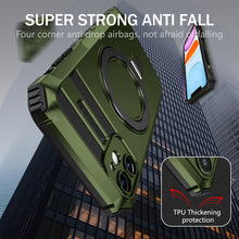 Заредете изображение във визуализатора на галерията – Tel Protect Armor Magsafe Metal Ring Case for Iphone 11 green
