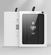 Заредете изображение във визуализатора на галерията – Dux Ducis Toby armored tough Smart Cover for Samsung Galaxy Tab A7 10.4'' 2020 with a holder for stylus pen black - TopMag
