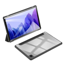 Заредете изображение във визуализатора на галерията – Dux Ducis Toby armored tough Smart Cover for Samsung Galaxy Tab A7 10.4'' 2020 with a holder for stylus pen black - TopMag
