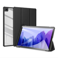 Заредете изображение във визуализатора на галерията – Dux Ducis Toby armored tough Smart Cover for Samsung Galaxy Tab A7 10.4'' 2020 with a holder for stylus pen black - TopMag
