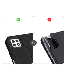 Заредете изображение във визуализатора на галерията – DUX DUCIS Skin X Bookcase type case for Samsung Galaxy A22 5G black - TopMag
