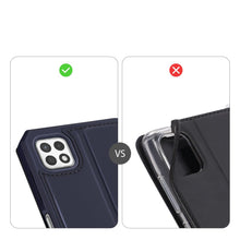 Заредете изображение във визуализатора на галерията – DUX DUCIS Skin X Bookcase type case for Samsung Galaxy A22 5G blue - TopMag
