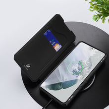 Заредете изображение във визуализатора на галерията – DUX DUCIS Skin X Bookcase type case for Samsung Galaxy S21 FE black - TopMag
