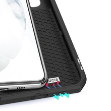 Заредете изображение във визуализатора на галерията – DUX DUCIS Skin X Bookcase type case for Samsung Galaxy S21 FE black - TopMag
