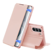 Заредете изображение във визуализатора на галерията – DUX DUCIS Skin X Bookcase type case for Samsung Galaxy S21 FE pink - TopMag
