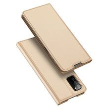 Заредете изображение във визуализатора на галерията – Dux Ducis Skin Pro Bookcase type case for Samsung Galaxy A03s golden - TopMag
