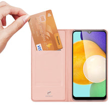 Заредете изображение във визуализатора на галерията – Dux Ducis Skin Pro Bookcase type case for Samsung Galaxy A03s pink - TopMag
