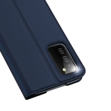 Заредете изображение във визуализатора на галерията – Dux Ducis Skin Pro Bookcase type case for Samsung Galaxy A03s blue - TopMag
