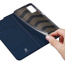 Заредете изображение във визуализатора на галерията – Dux Ducis Skin Pro Bookcase type case for Samsung Galaxy A03s blue - TopMag
