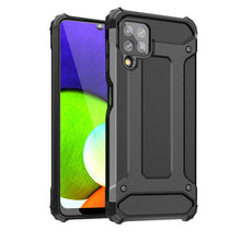 Заредете изображение във визуализатора на галерията – Hybrid Armor Case Tough Rugged Cover for Samsung Galaxy A22 4G black - TopMag
